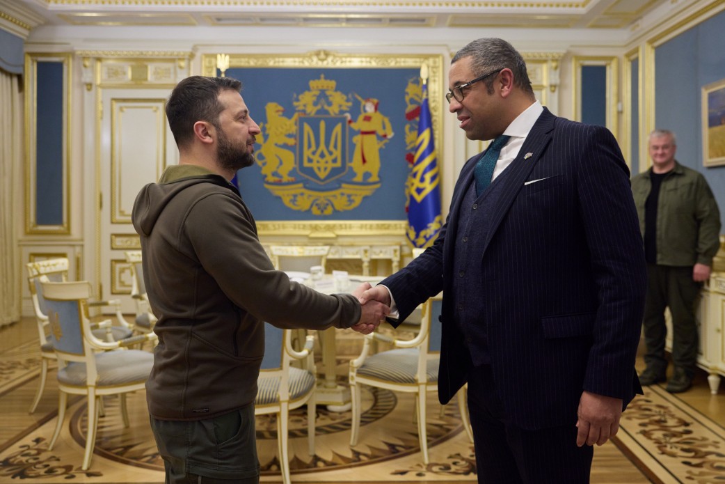 Президент України зустрівся з державним секретарем у закордонних справах Великої Британії